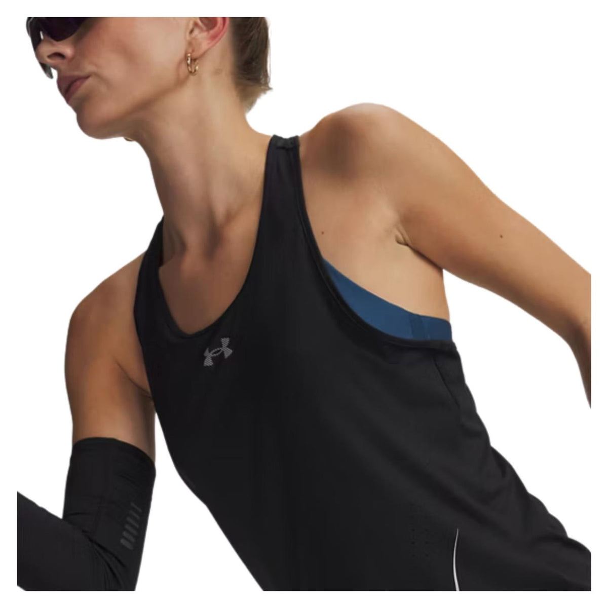UNDER ARMOUR W VELOCITI PRO TANK - C1-nero - vista 3