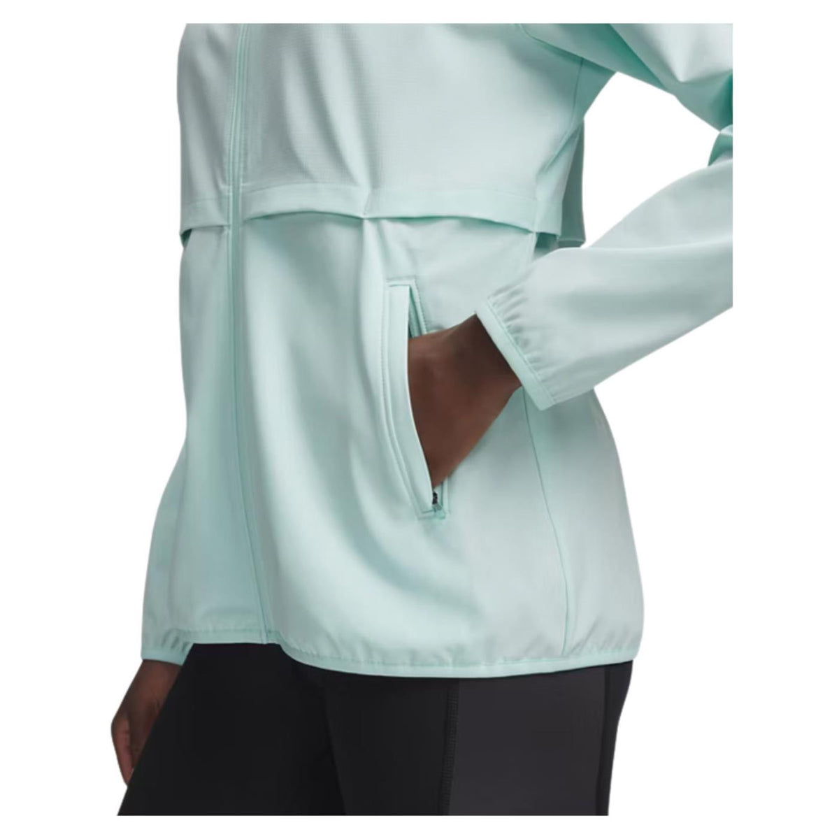 UNDER ARMOUR W VELOCITI PRO STORM JKT - Turchese - vista 3