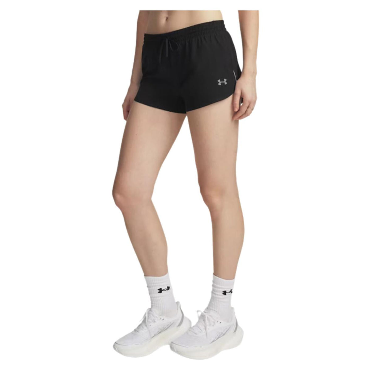UNDER ARMOUR W VELOCITI PRO 3IN SHORTS - Nero - immagine principale