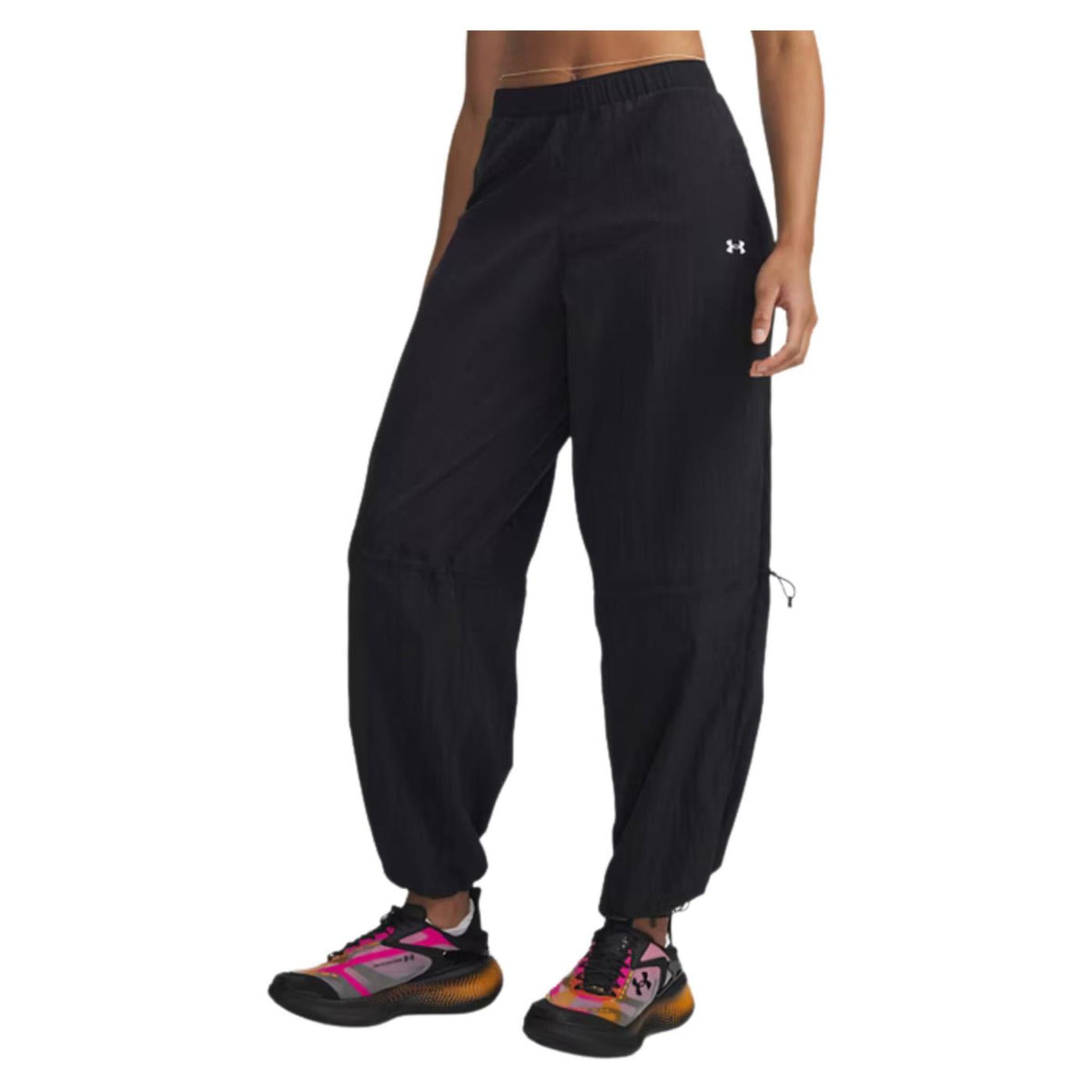 UNDER ARMOUR W RIVAL WOVEN BUNGEE PANT