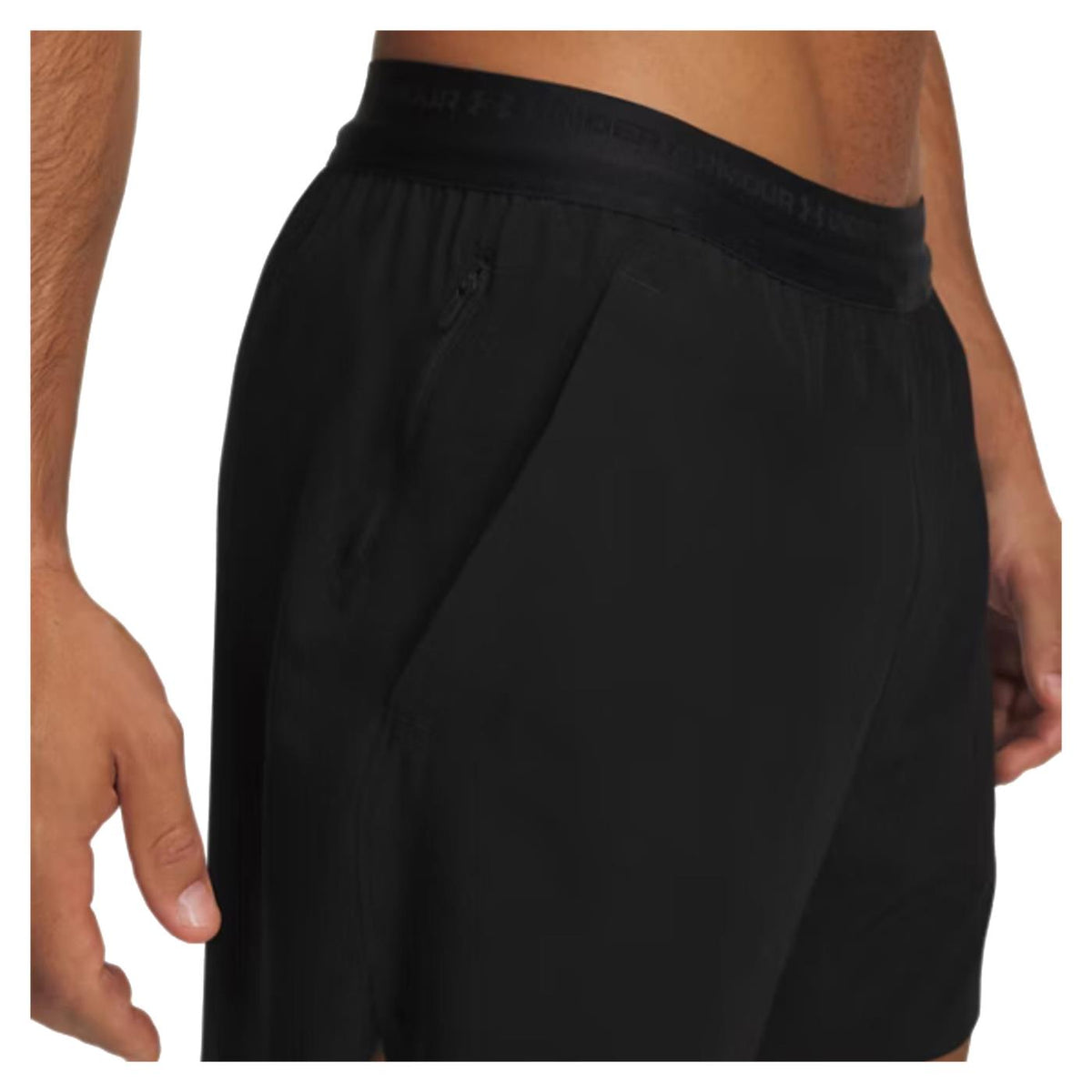 UNDER ARMOUR VANISH ELITE 6IN SHORT - Nero - vista 3