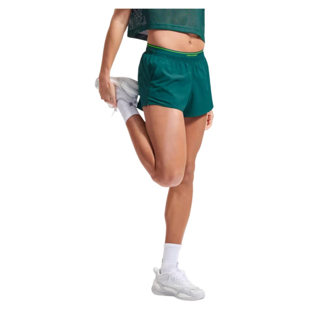 UNDER ARMOUR W VANISH WOVEN 3IN SHORTS - Verde - immagine principale