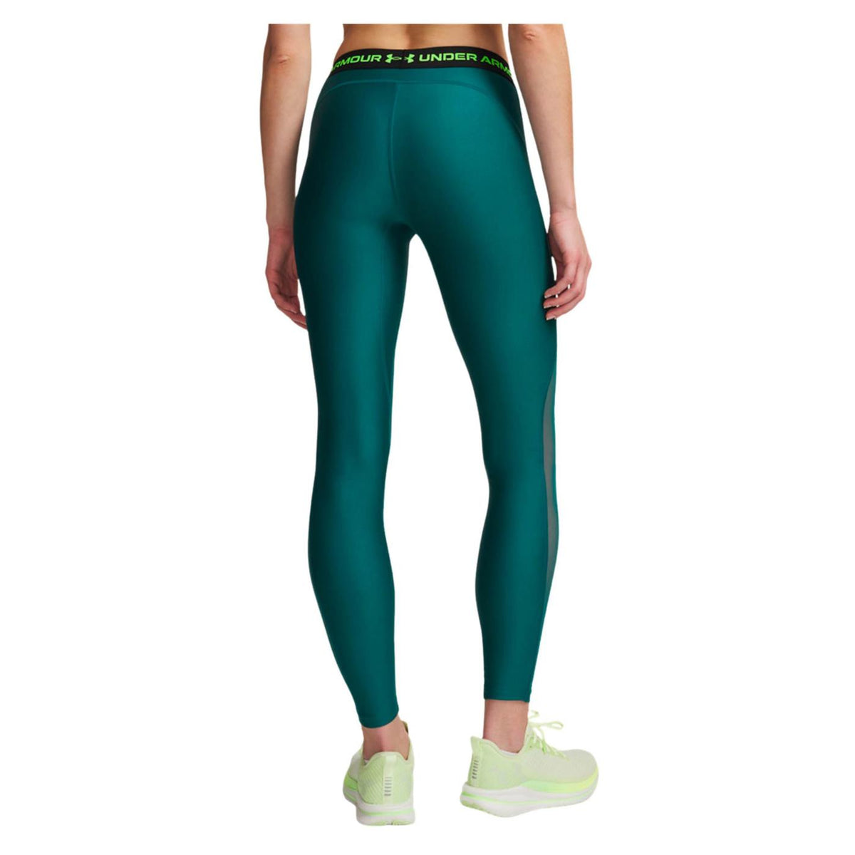 UNDER ARMOUR W HEATGEAR MESH LEGGING - Verde - vista 2