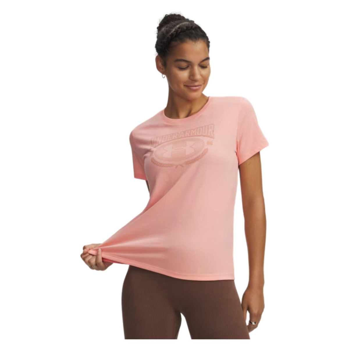 UNDER ARMOUR W VARSITY SS TEE