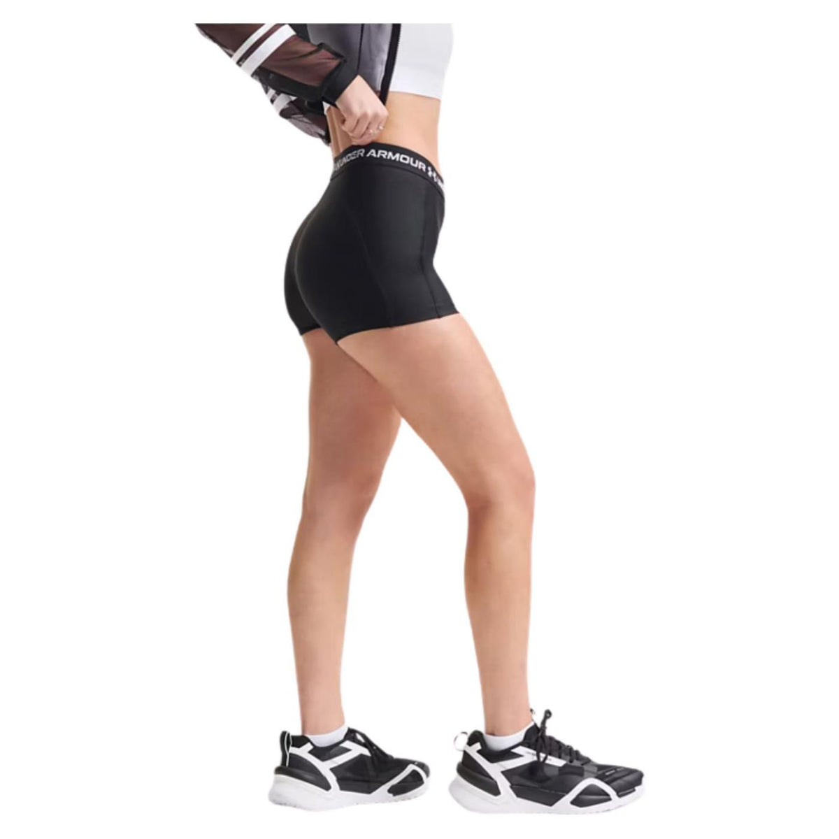 UNDER ARMOUR W HG SHORTY - Nero - vista 2
