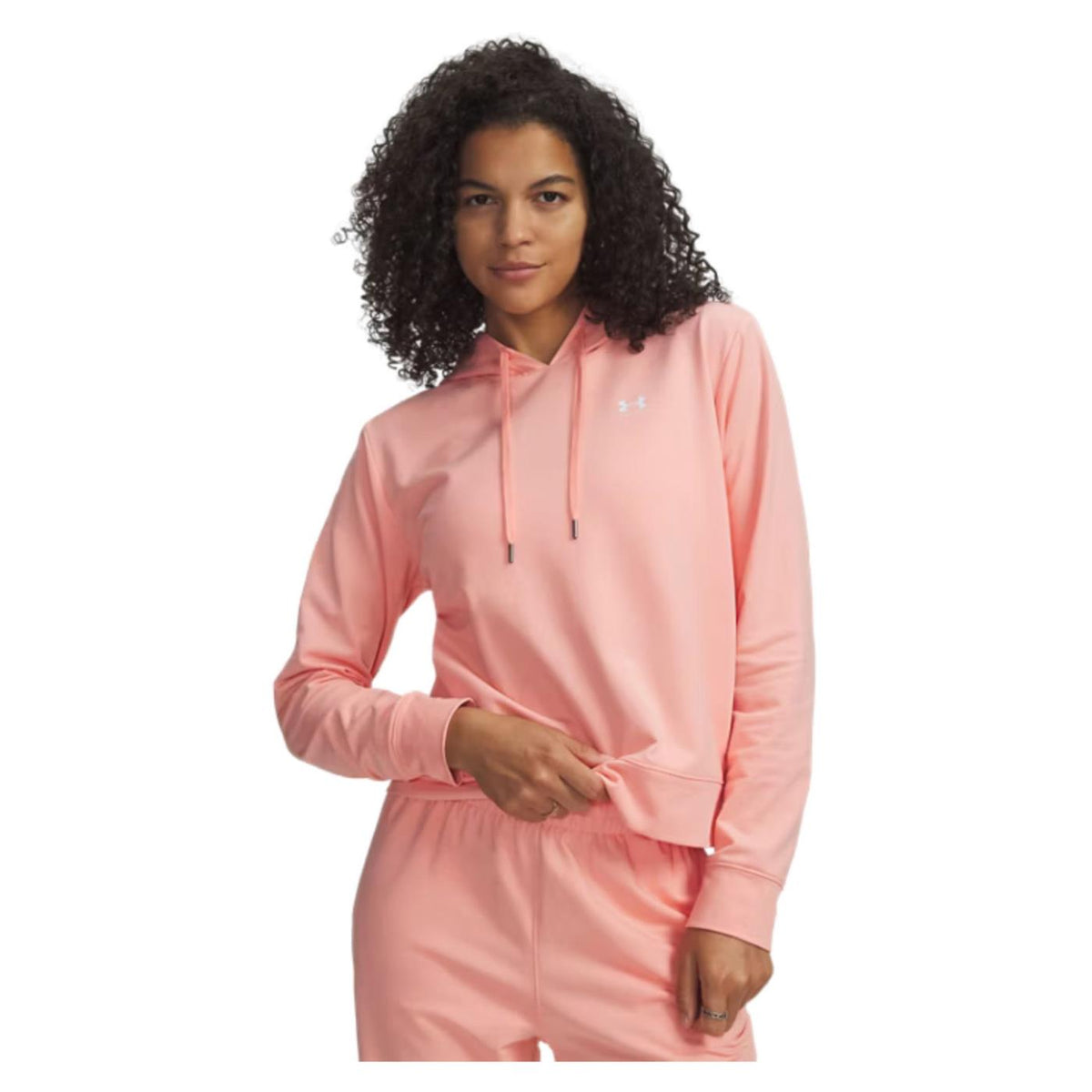 UNDER ARMOUR W SPORT TERRY HOODIE - Rosa - immagine principale