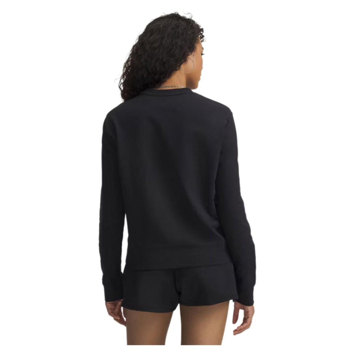 UNDER ARMOUR W SPORT TERRY CREW - Nero - vista 2