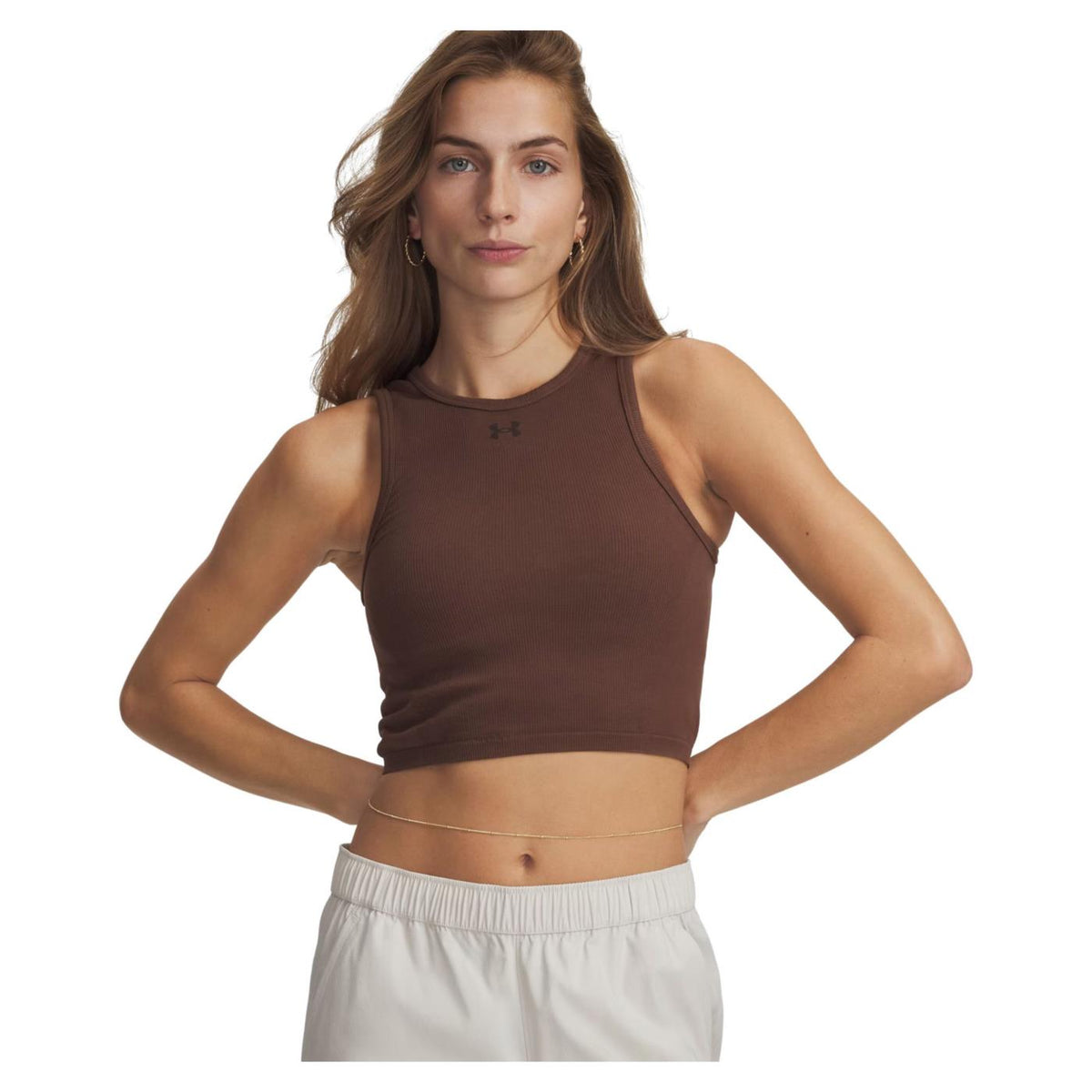 UNDER ARMOUR SEAMLESS COTTON HAND TANK