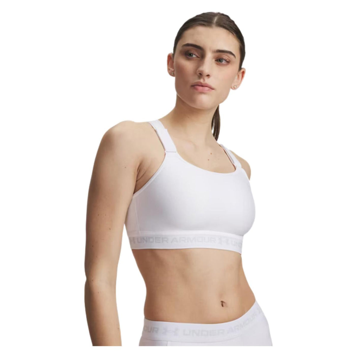 UNDER ARMOUR BRA HEATGEAR HIGH SUPPORT - Bianco - immagine principale