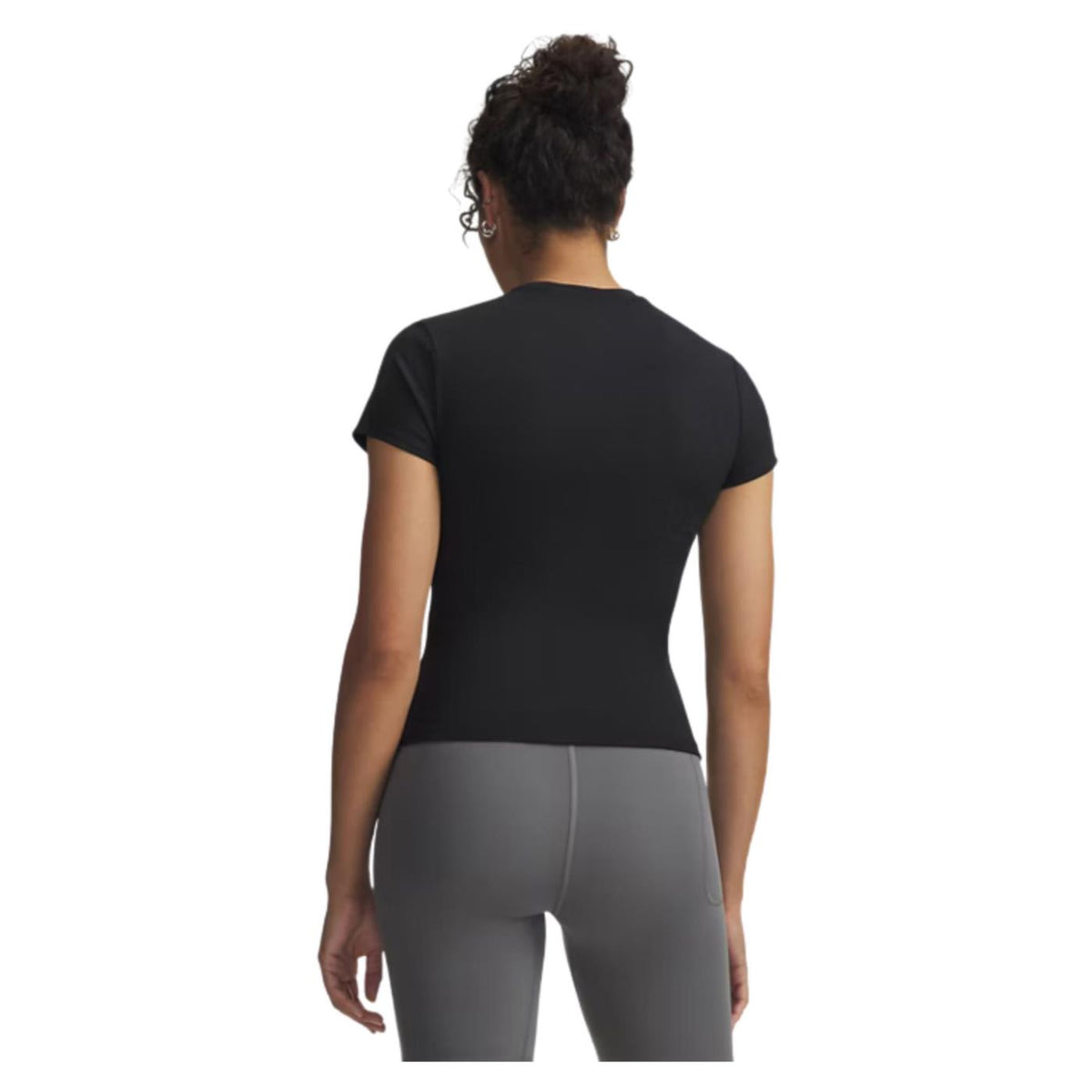 UNDER ARMOUR W MOTION FITTED SS TEE - Nero - vista 2