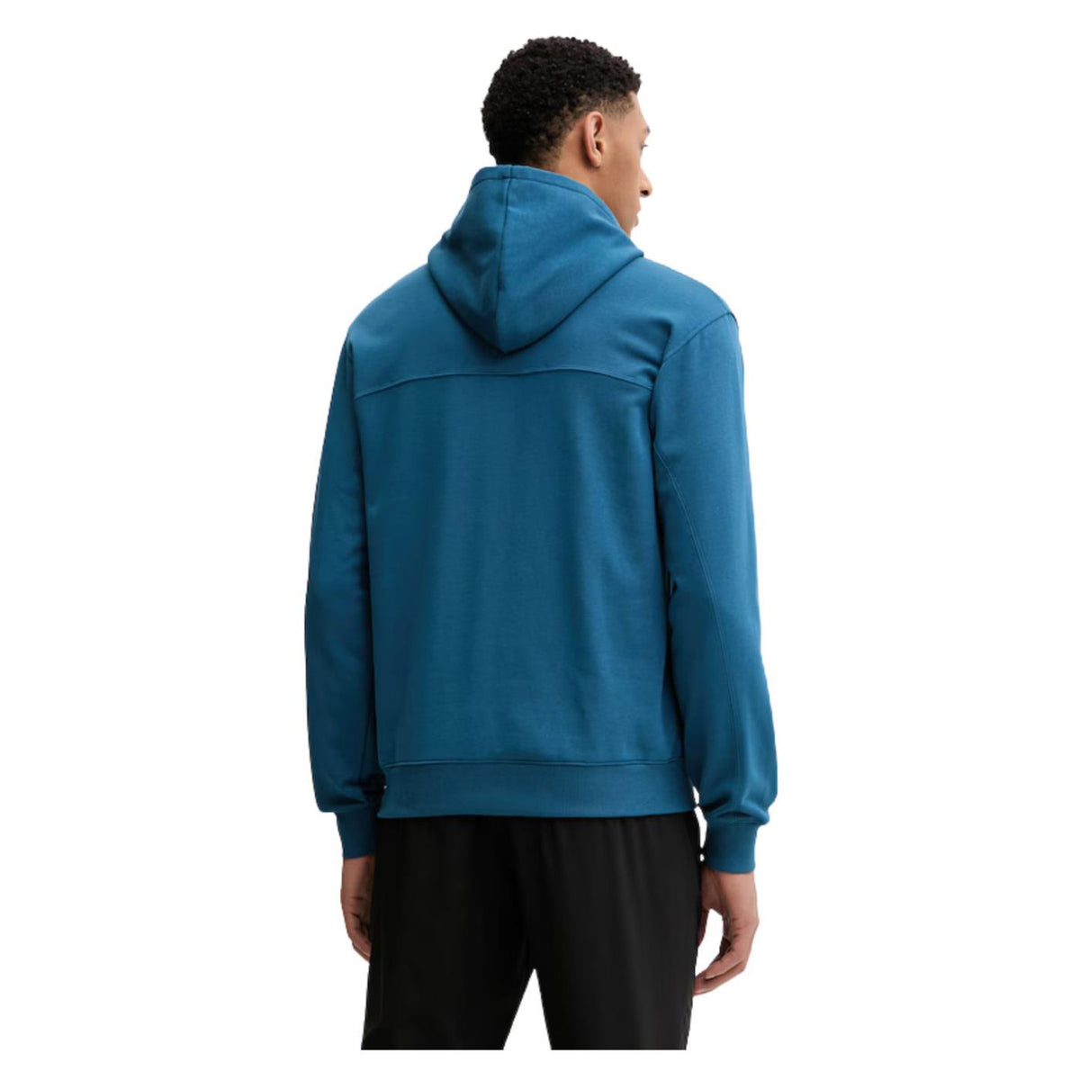 UNDER ARMOUR RIVAL LW HOODIE - Blu - vista 2
