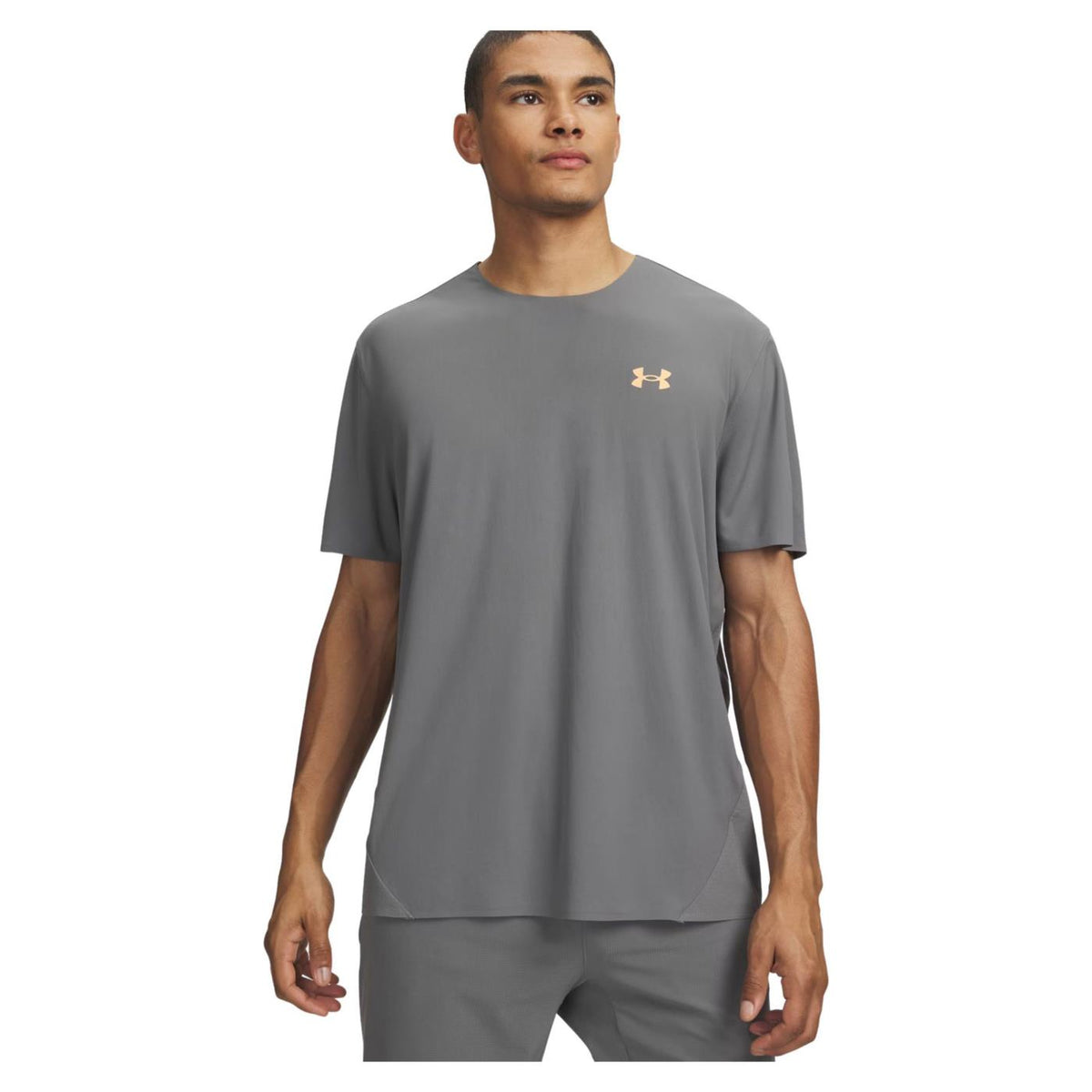 UNDER ARMOUR EXPLOR TRAIL RUN ULW SS - Grigio scuro - immagine principale