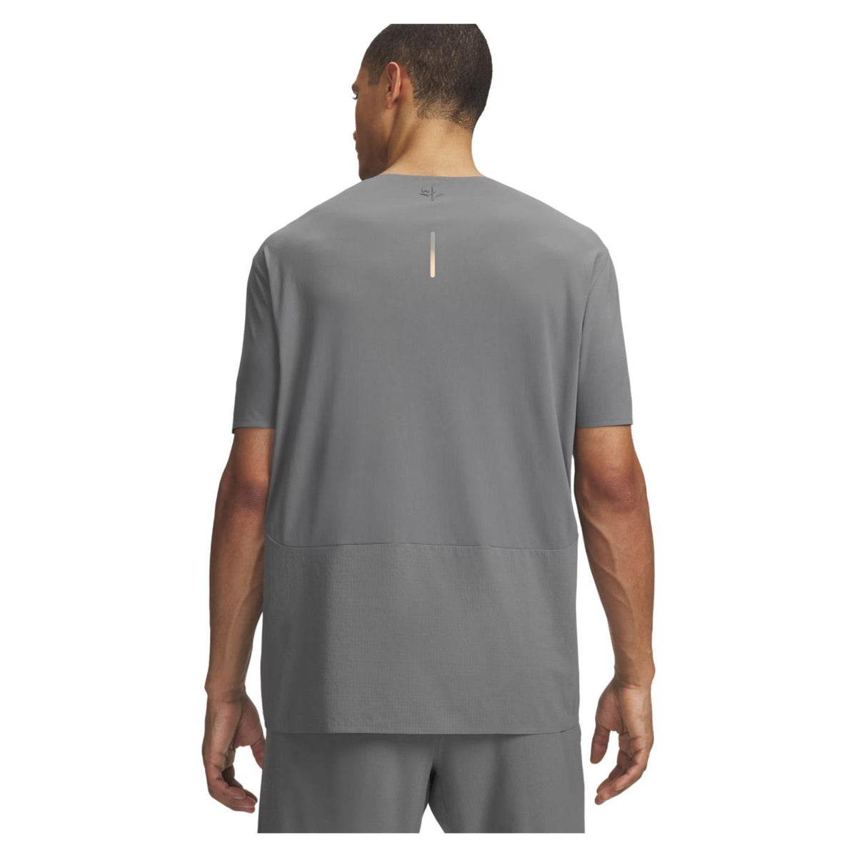 UNDER ARMOUR EXPLOR TRAIL RUN ULW SS - Grigio scuro - vista 2