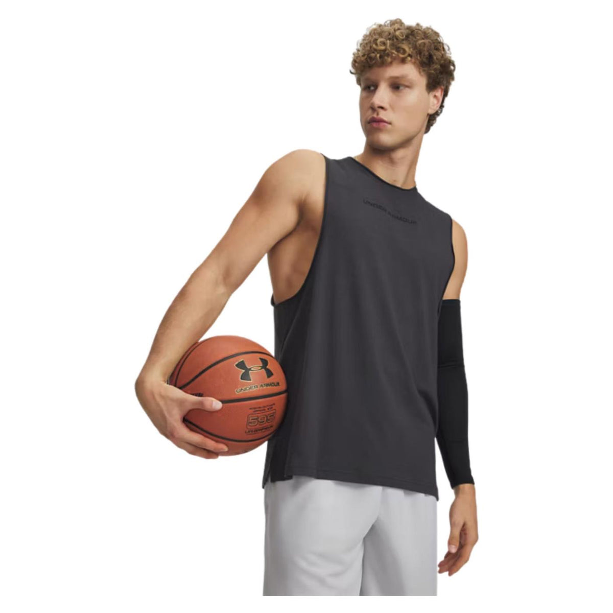 UNDER ARMOUR HOOPS TRAINING TANK - Nero - immagine principale