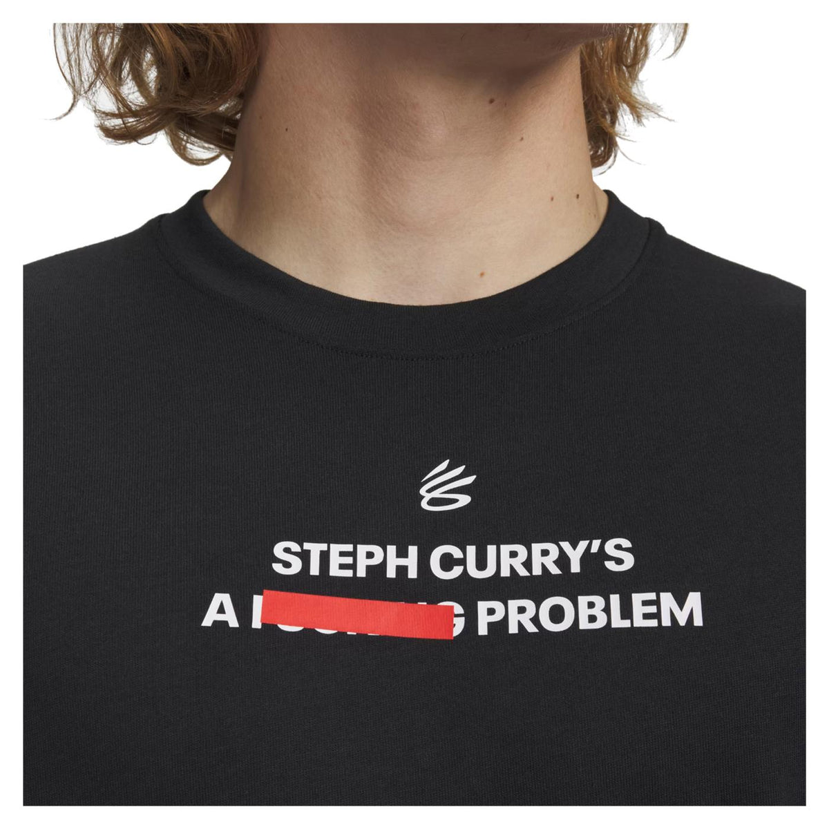 UNDER ARMOUR CURRY QUOTE TEE - Nero - vista 3