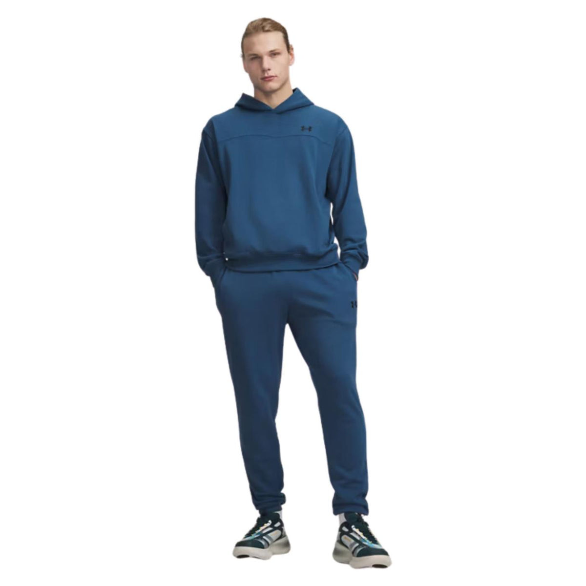 UNDER ARMOUR RIVAL LW JOGGER - Blu - vista 3