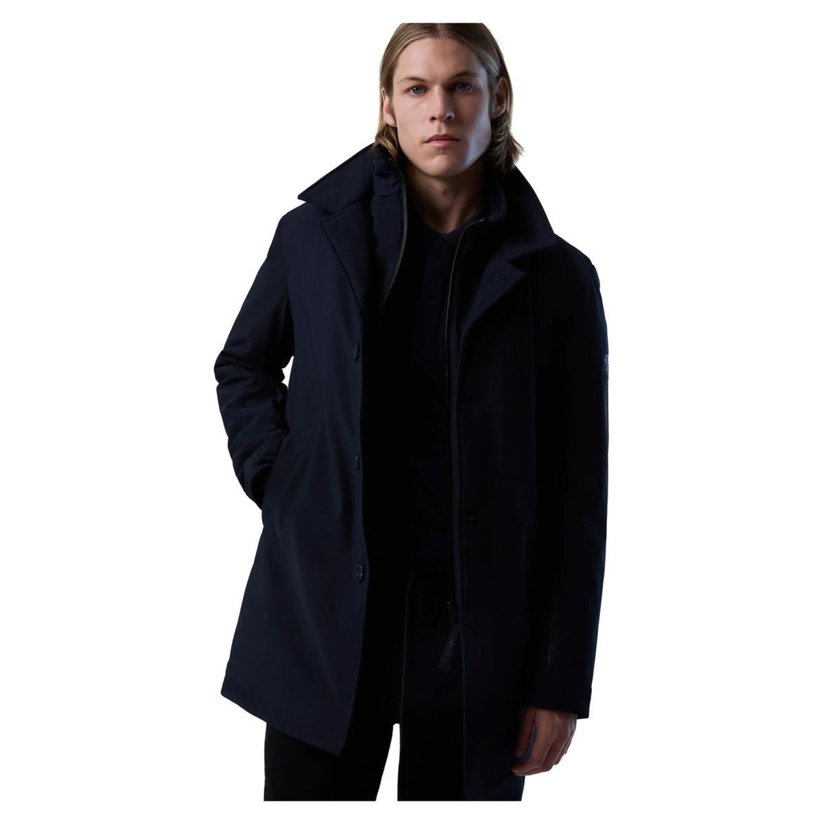 NORTH SAILS TECH TRENCH JACKET - Blu - vista 4