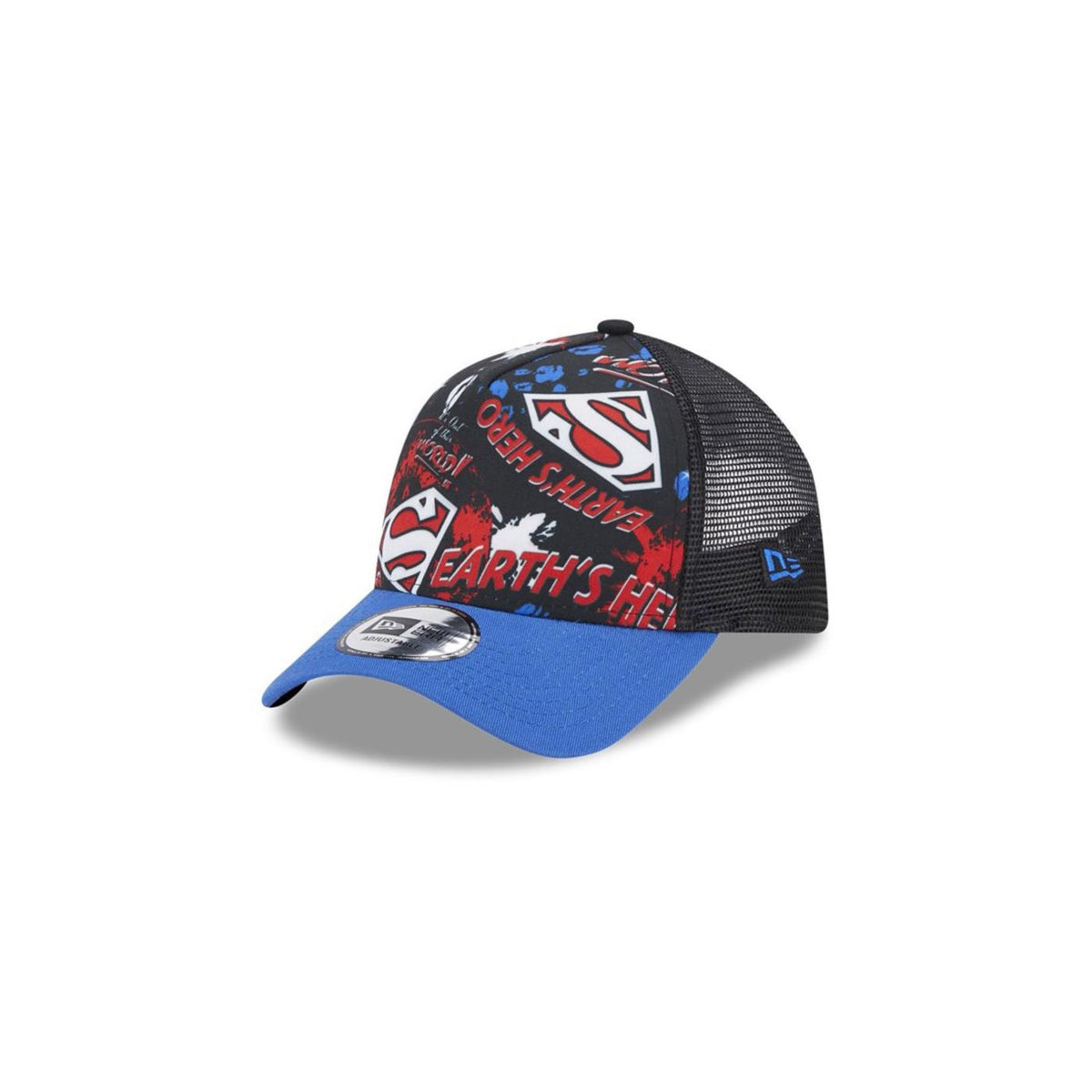 NEW ERA SUPERMAN PRINT TRUCKER