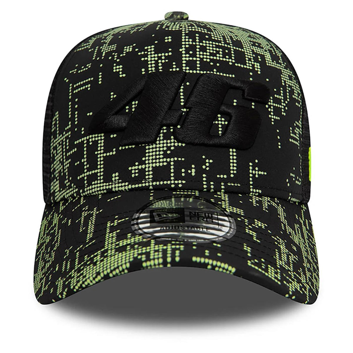 NEW ERA VR46 GLITCH PRINT TRUCKER