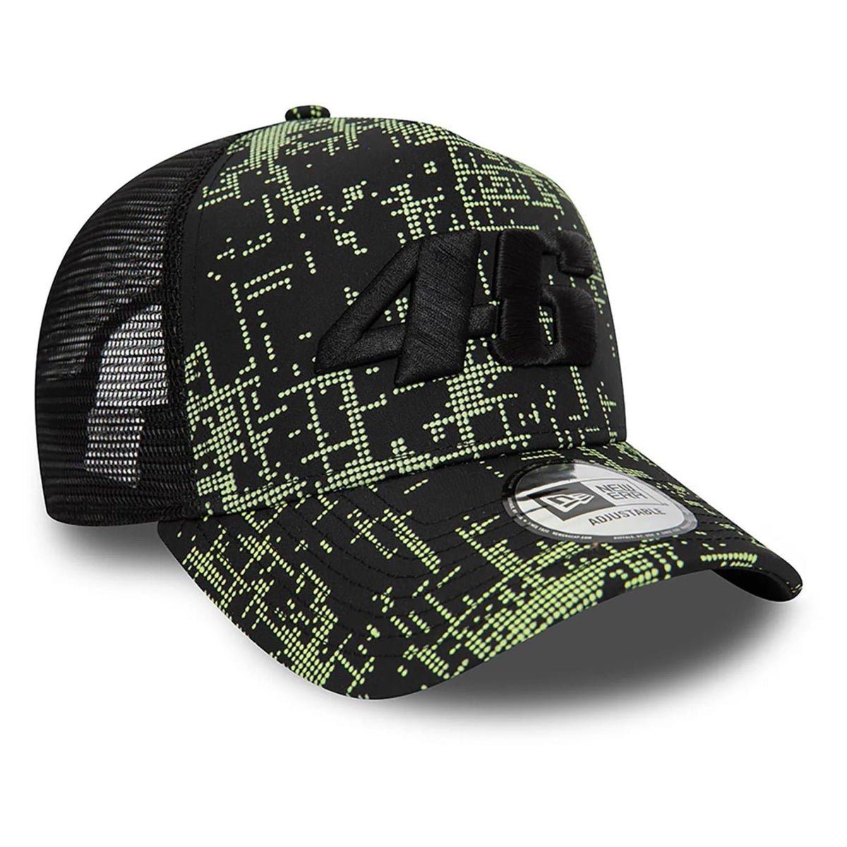 NEW ERA VR46 GLITCH PRINT TRUCKER