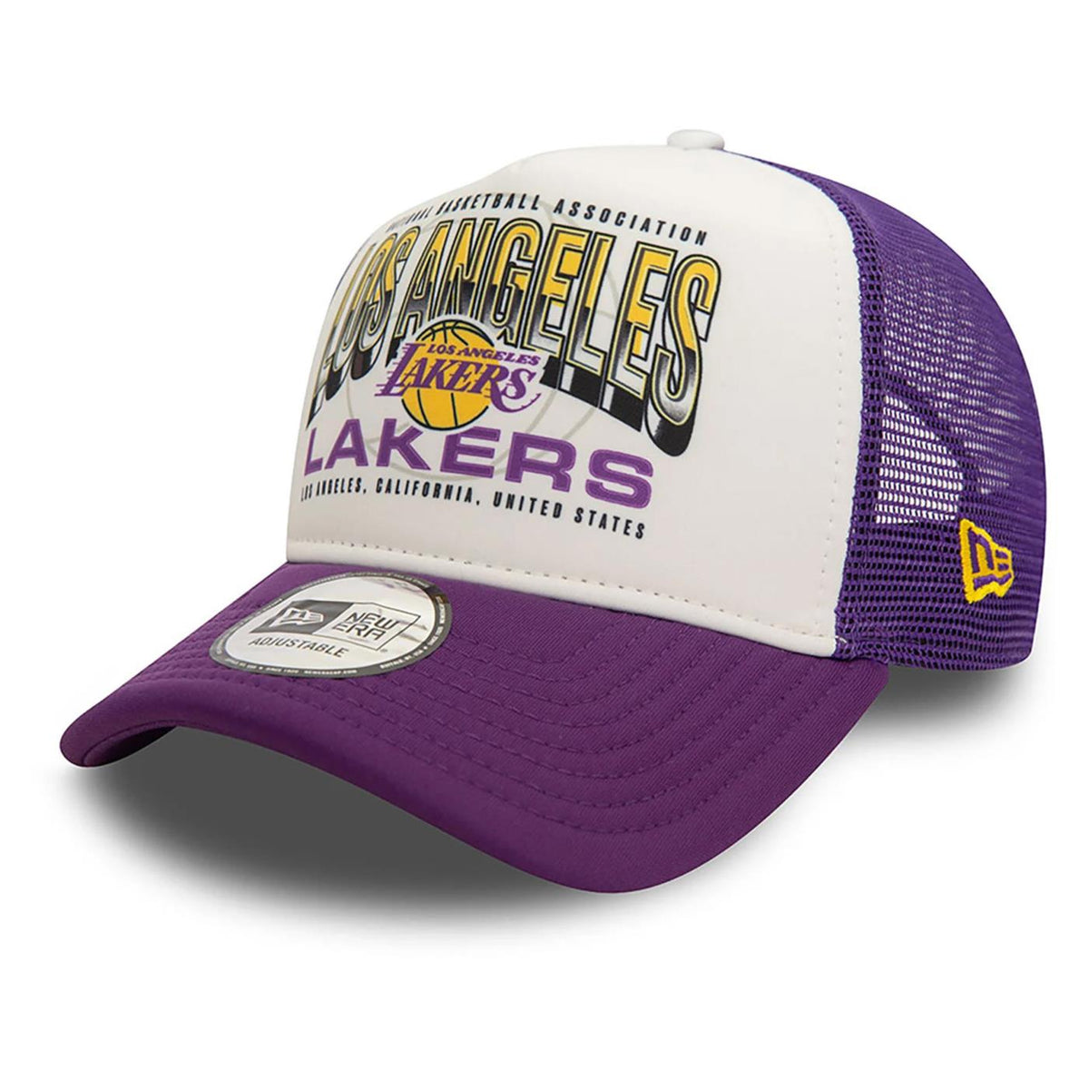 NEW ERA THE LAKERS NBA TRUCKER CAP