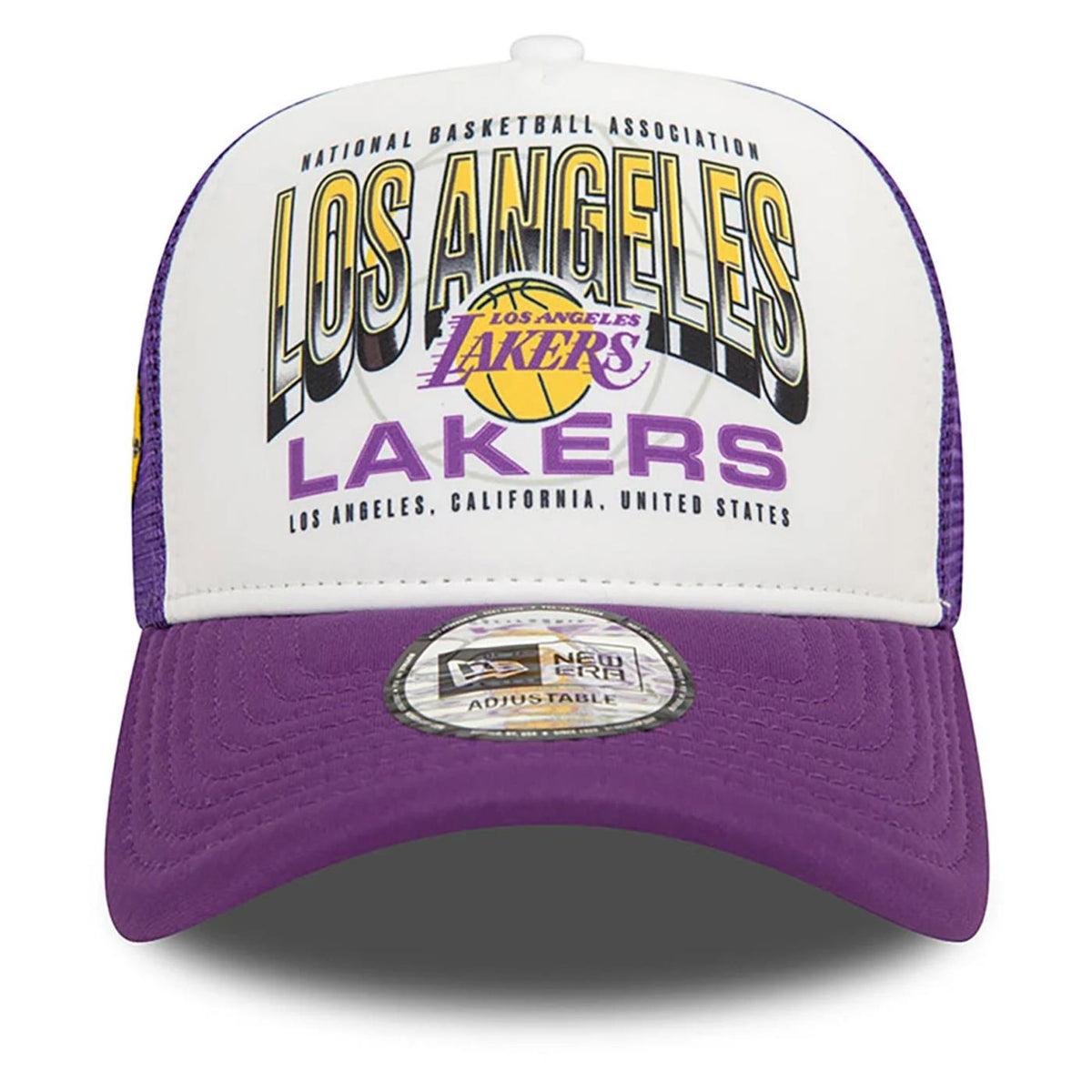 NEW ERA LA LAKERS NBA TRUCKER CAP