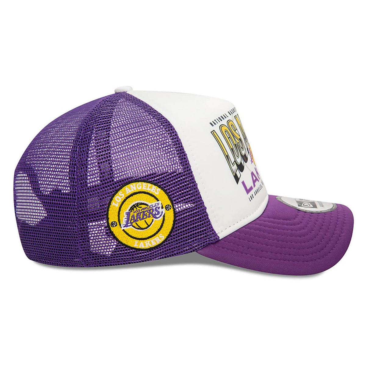 NEW ERA LA LAKERS NBA TRUCKER CAP
