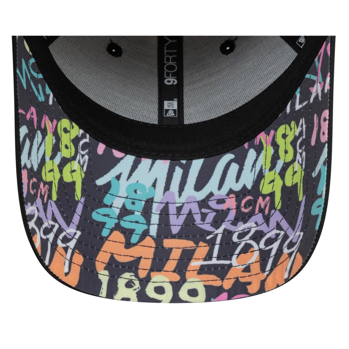NEW ERA 940 AC MILAN GRAFITI AOP