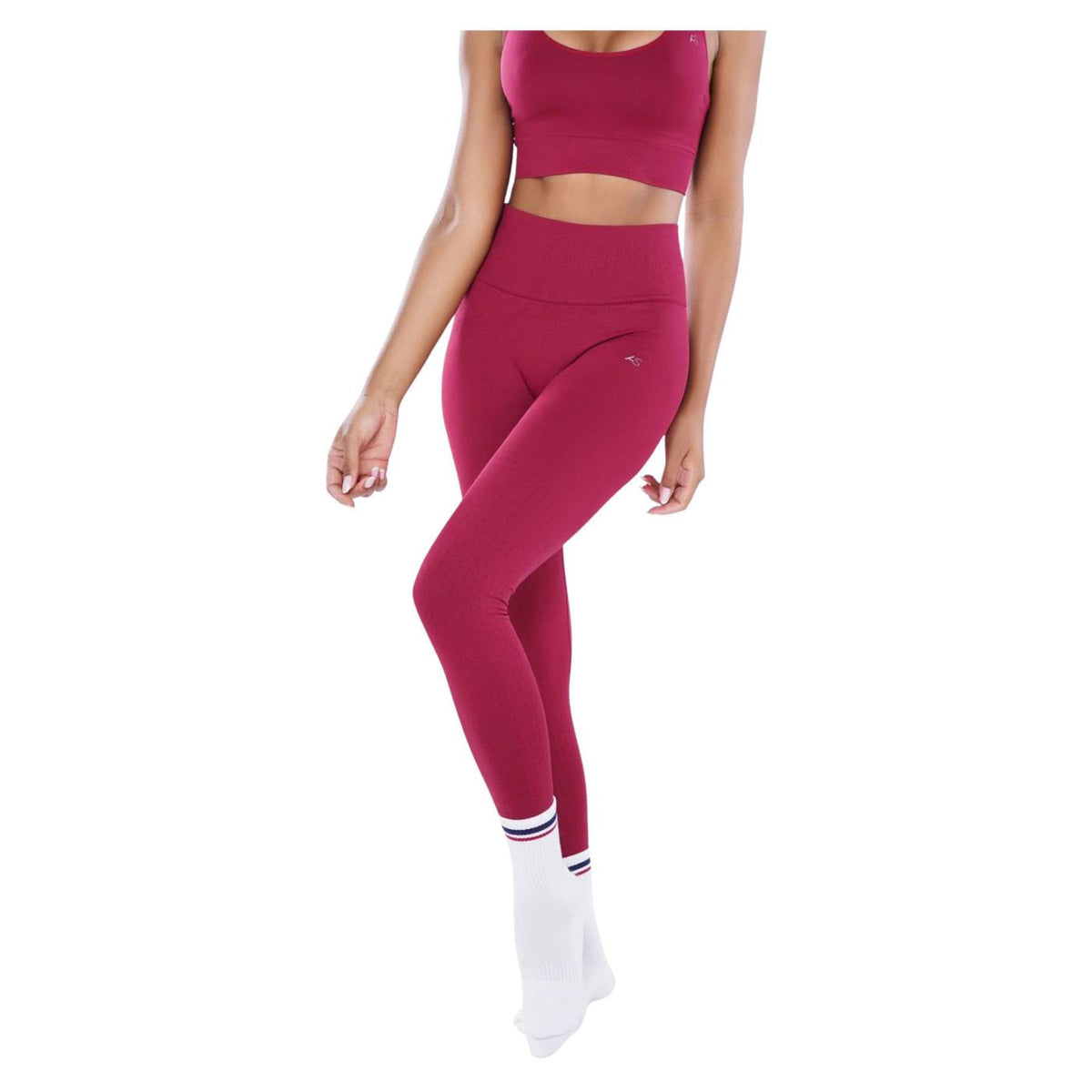 ATHLEAS MYA LEGGINGS - C1-bordeaux - vista 3