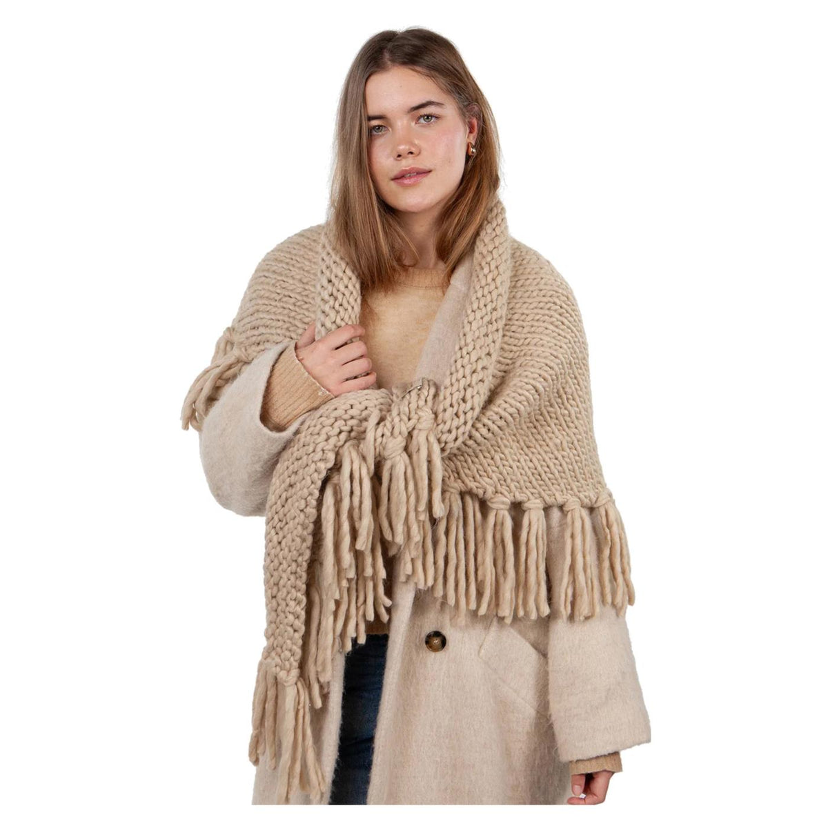 BARTS SUJEE SCARF - Beige - immagine principale