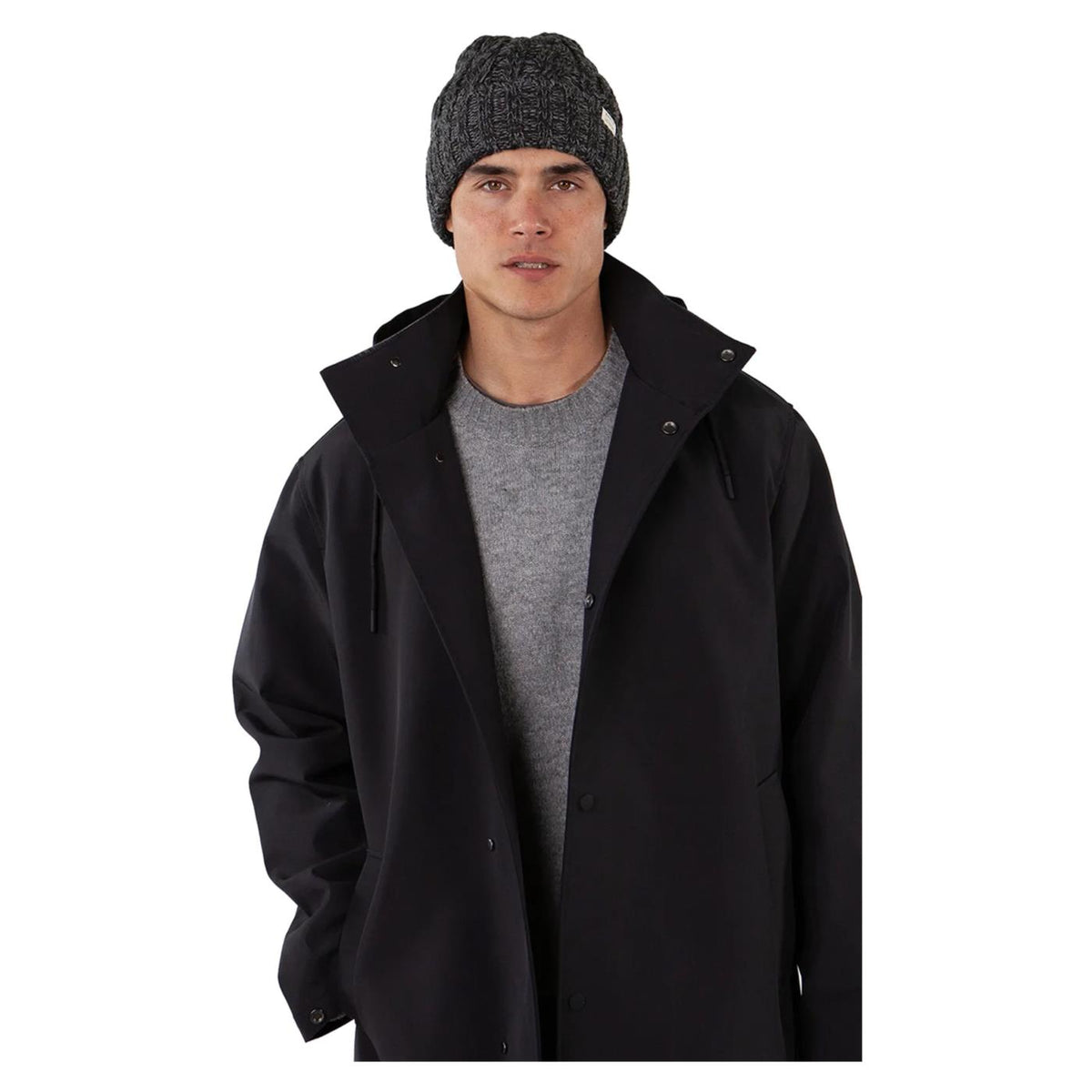 BARTS KAEN BEANIE - Nero - vista 2