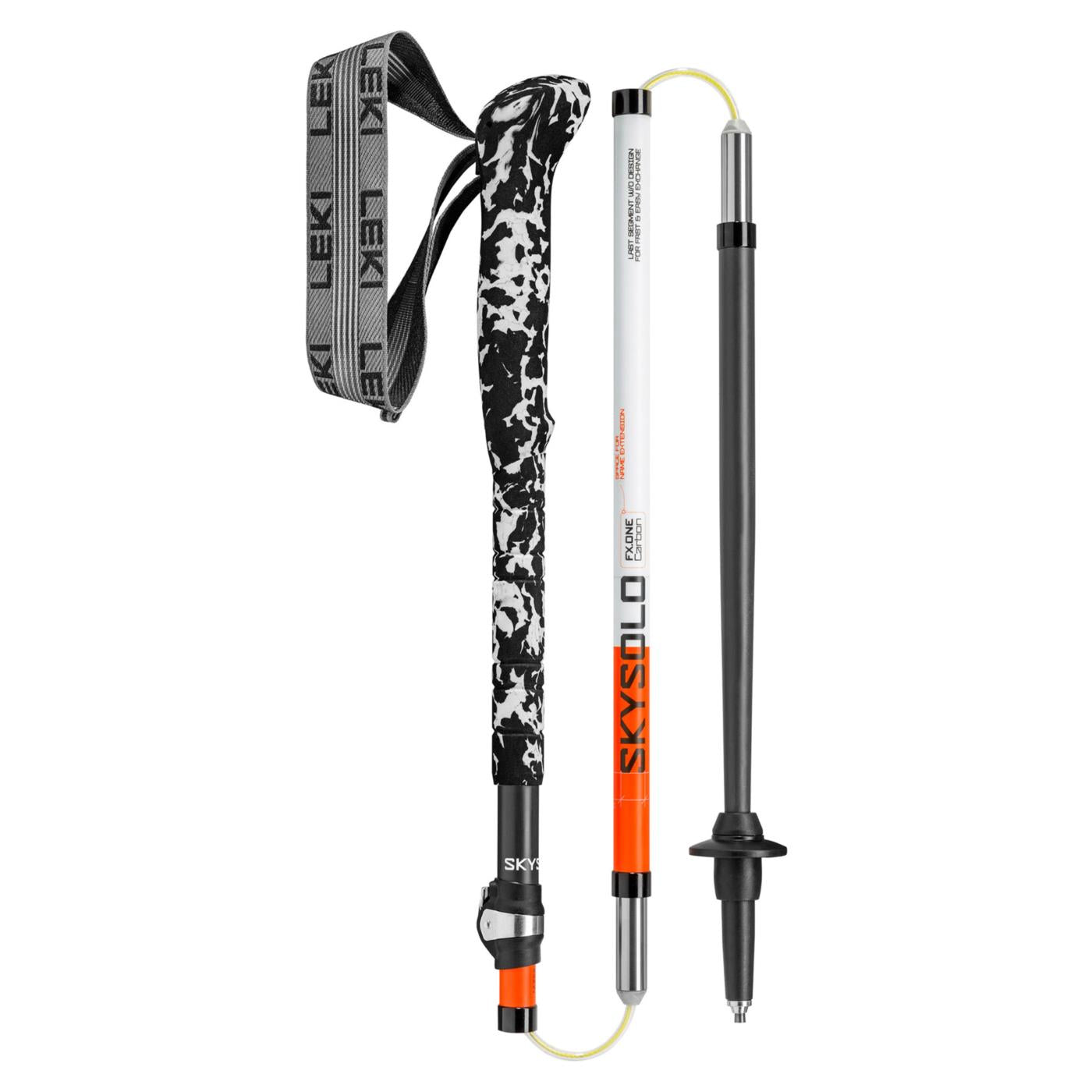 LEKI SKYSOLO FX CARBON - Arancione - vista 2