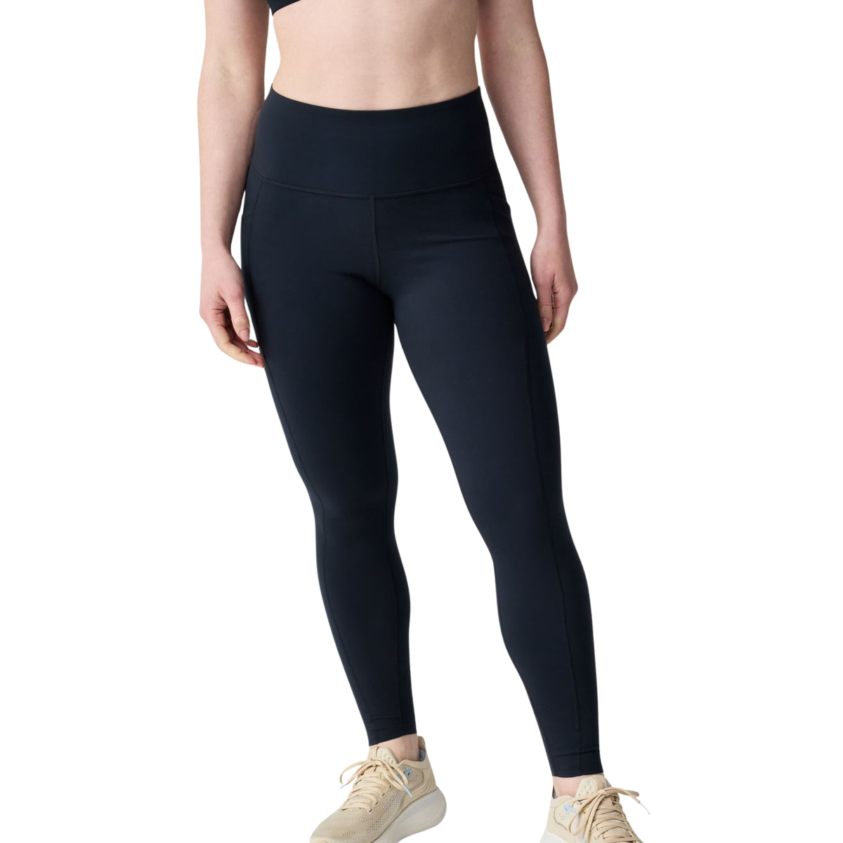 BROOKS CHASER 7/8 WOMAN TIGHT - Nero - immagine principale