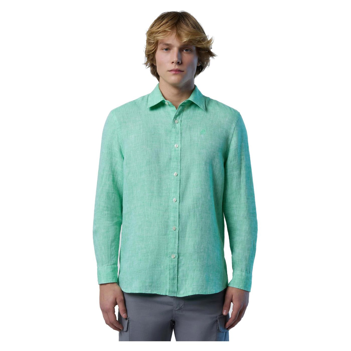 NORTH SAILS SHIRT LS SPREAD COLLAR