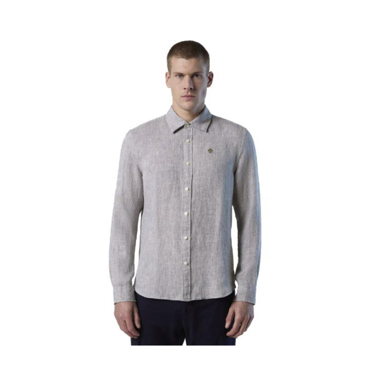 NORTH SAILS SHIRT LS SPREAD COLLAR