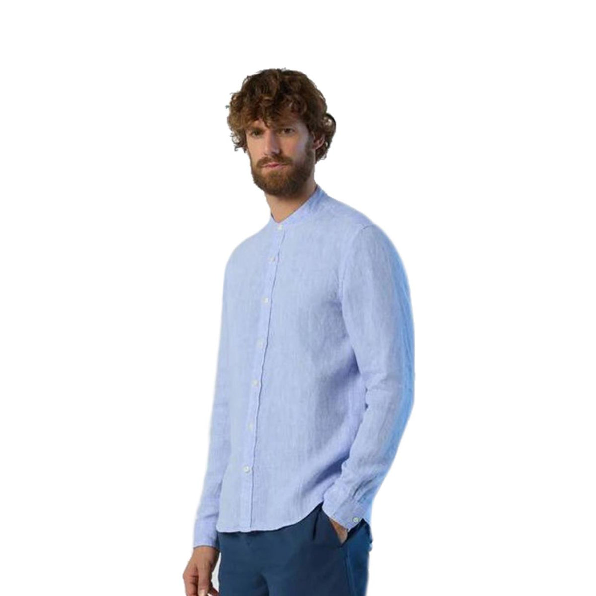 NORTH SAILS SHIRT LS MANDARIN COLLAR - seconda immagine