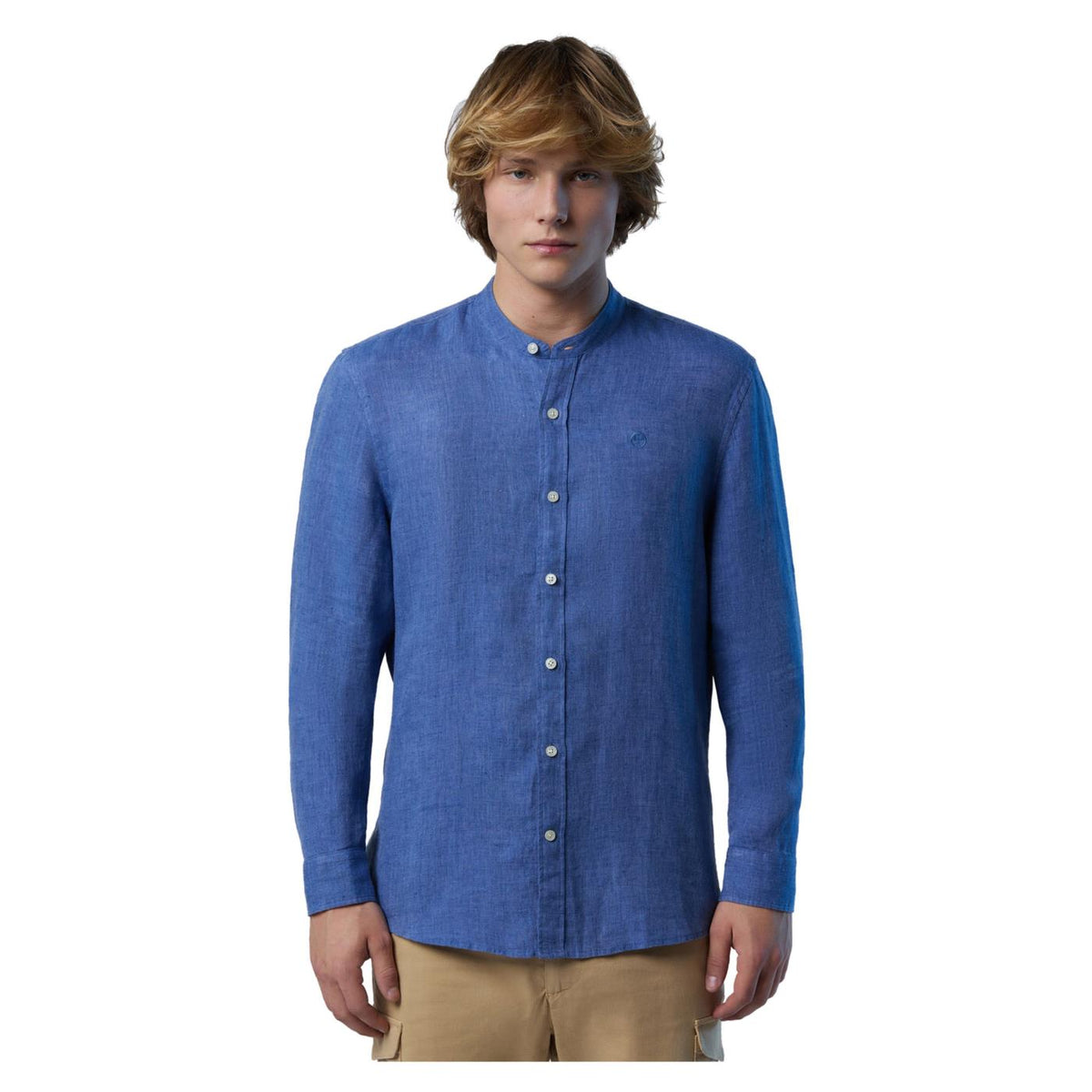 NORTH SAILS SHIRT LS MANDARIN COLLAR