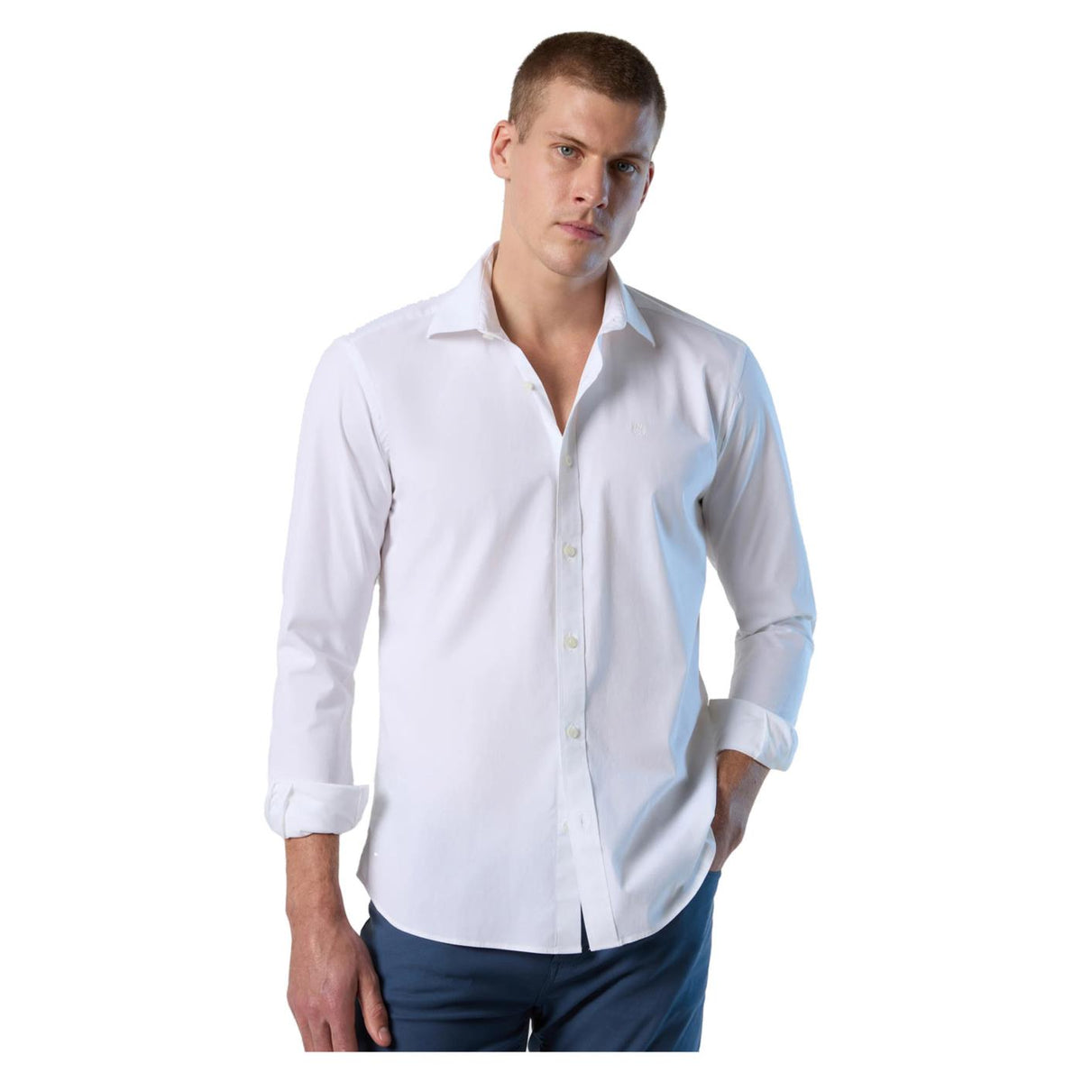 NORTH SAILS SHIRT LS REGULAR SPREAD C