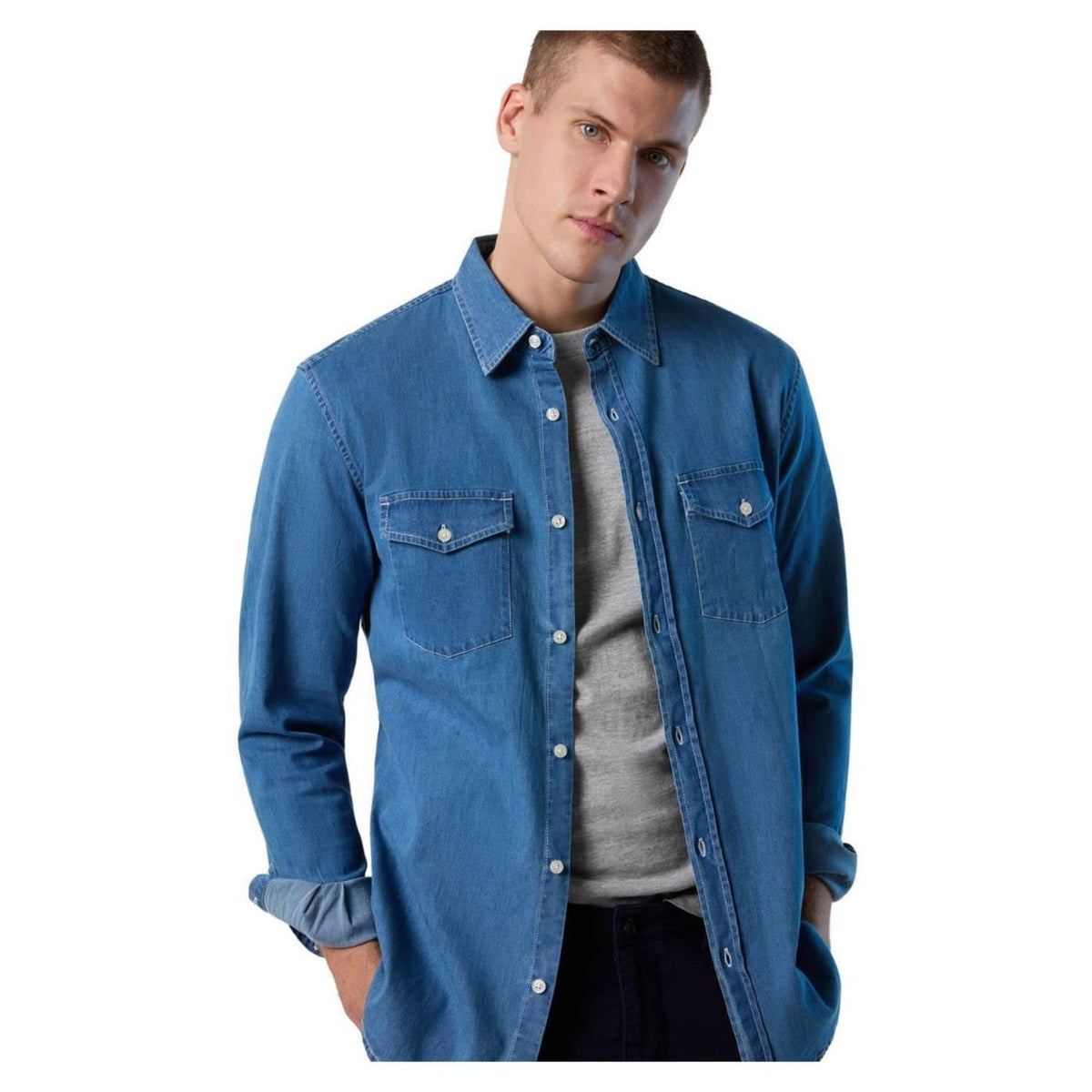 NORTH SAILS SHIRT LONG SLEEVE POCKET