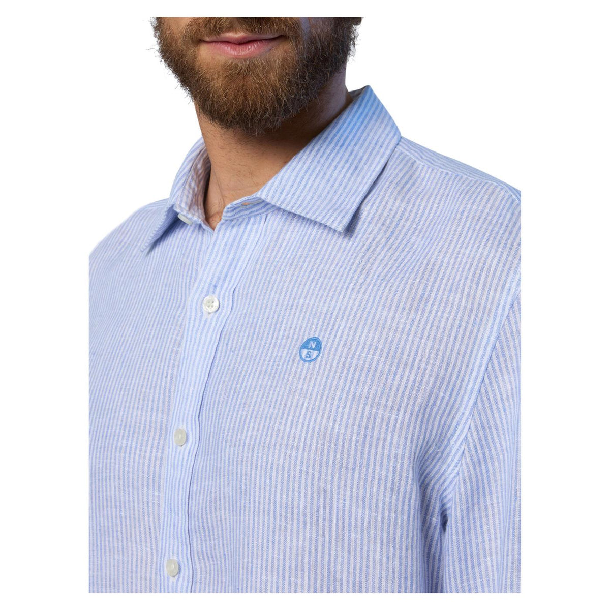 NORTH SAILS SHIRT LS REGULAR SPREAD C