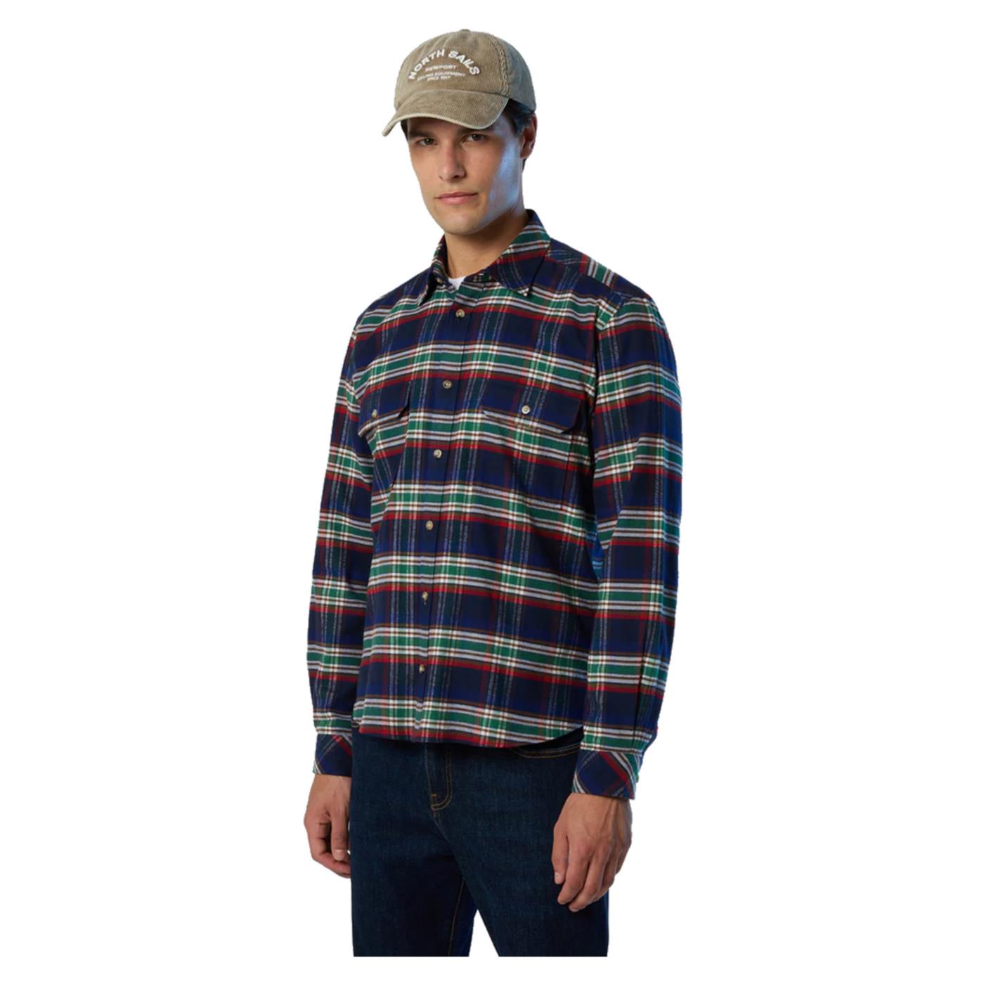 NORTH SAILS CAMICIA MANICA LUNGA - Blu - immagine principale