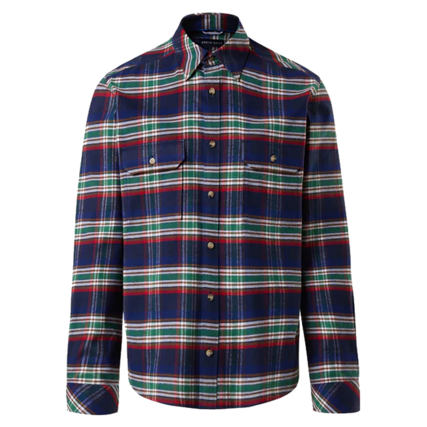NORTH SAILS CAMICIA MANICA LUNGA - Blu - vista 3