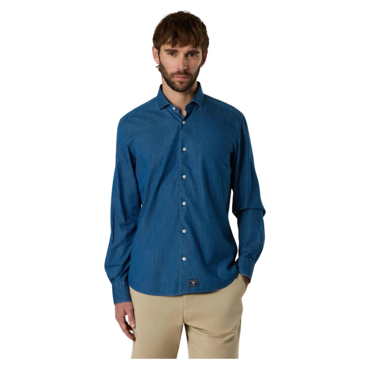 NORTH SAILS CAMICIA MANICHE LUNGHE - Denim - immagine principale