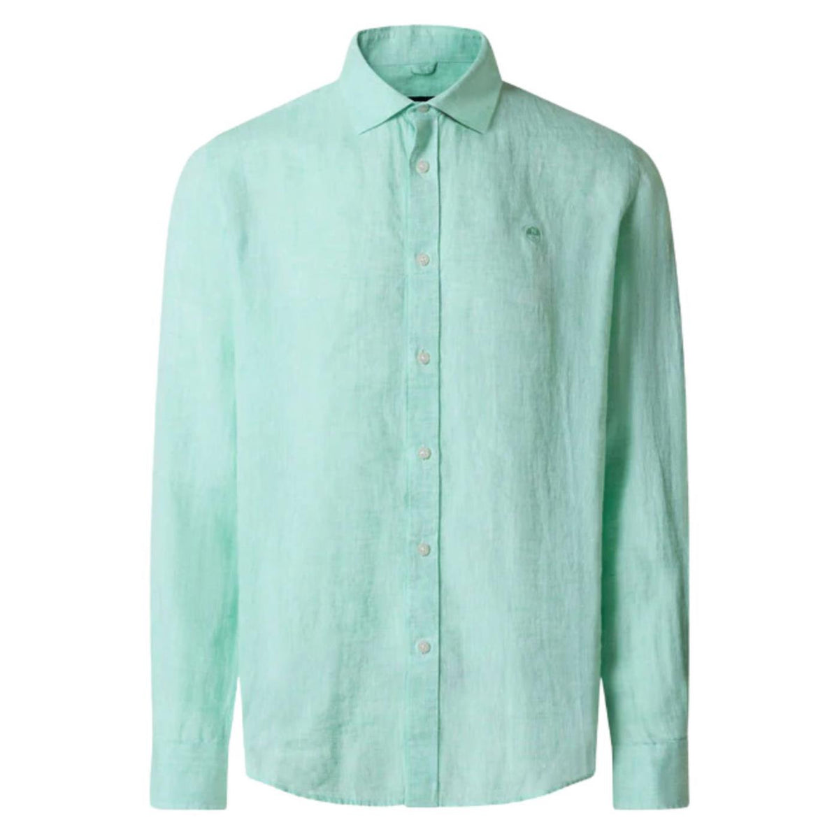 NORTH SAILS CAMICIA MANICHE LUNGHE - Verde - vista 4