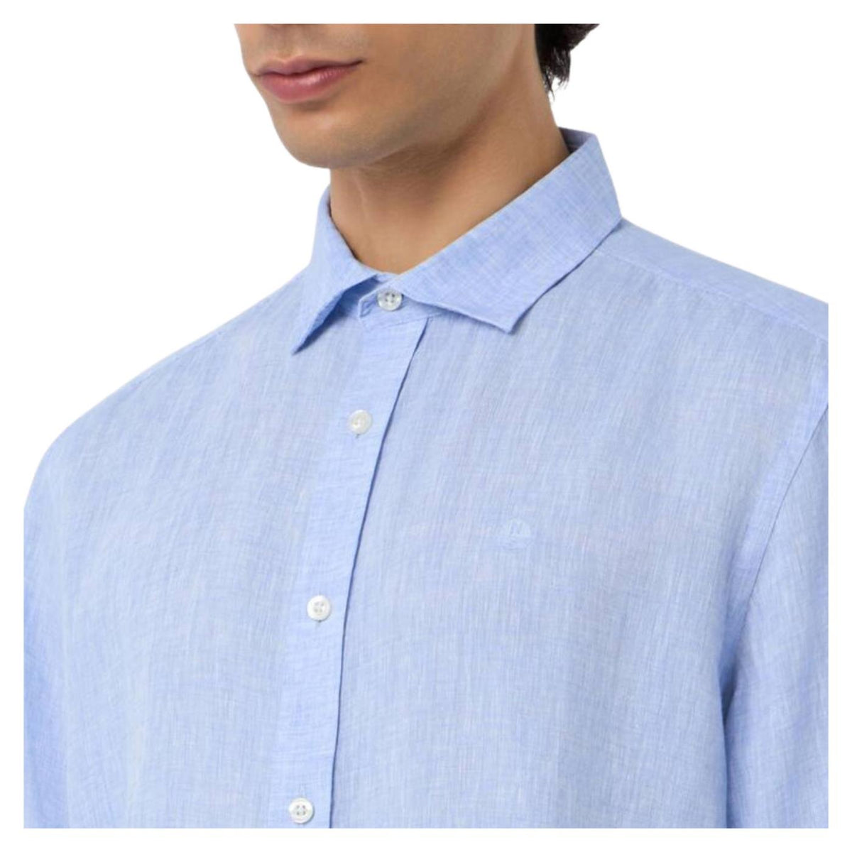 NORTH SAILS CAMICIA MANICHE LUNGHE - Azzurro - vista 3