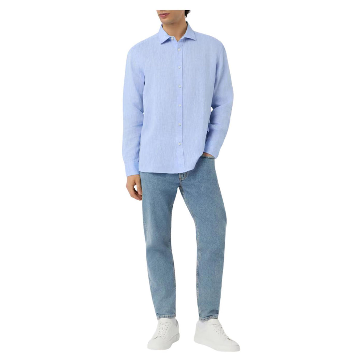 NORTH SAILS CAMICIA MANICHE LUNGHE - Azzurro - vista 4