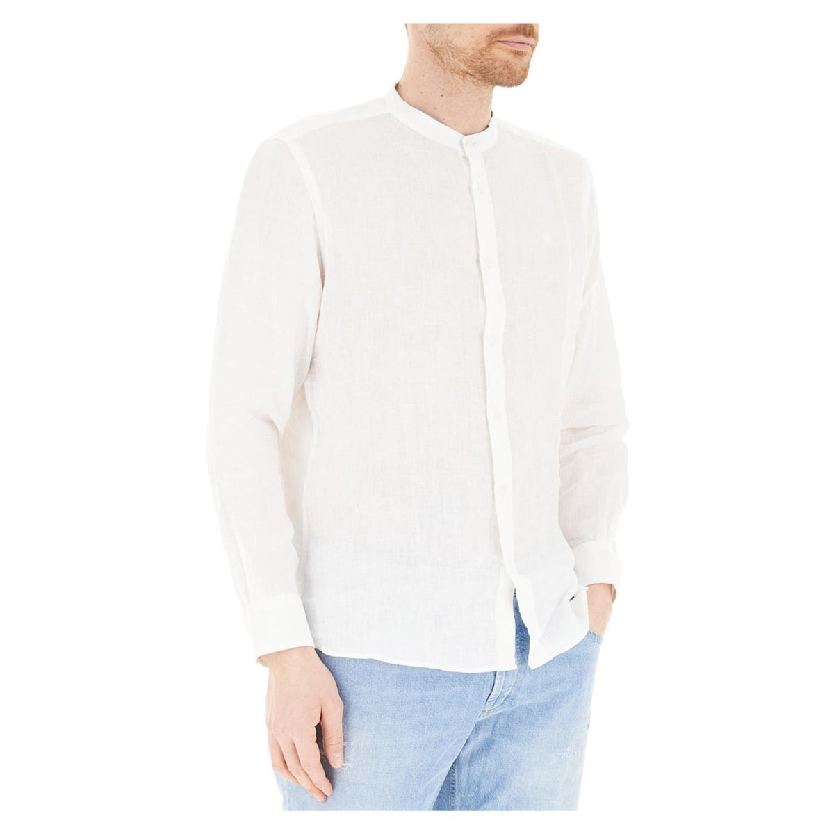 NORTH SAILS CAMICIA COLLO COREANA - Bianco - vista 3