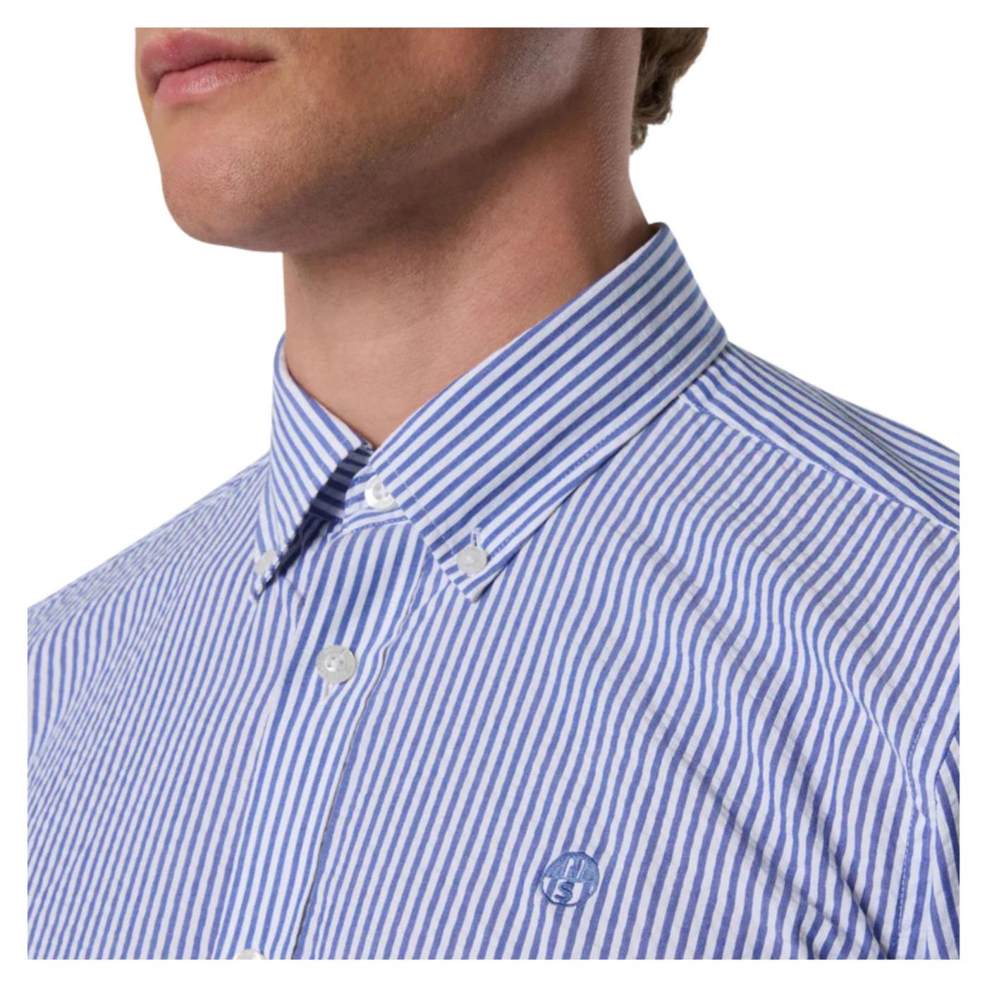 NORTH SAILS CAMICIA MANICHE LUNGHE - Azzurro - vista 3