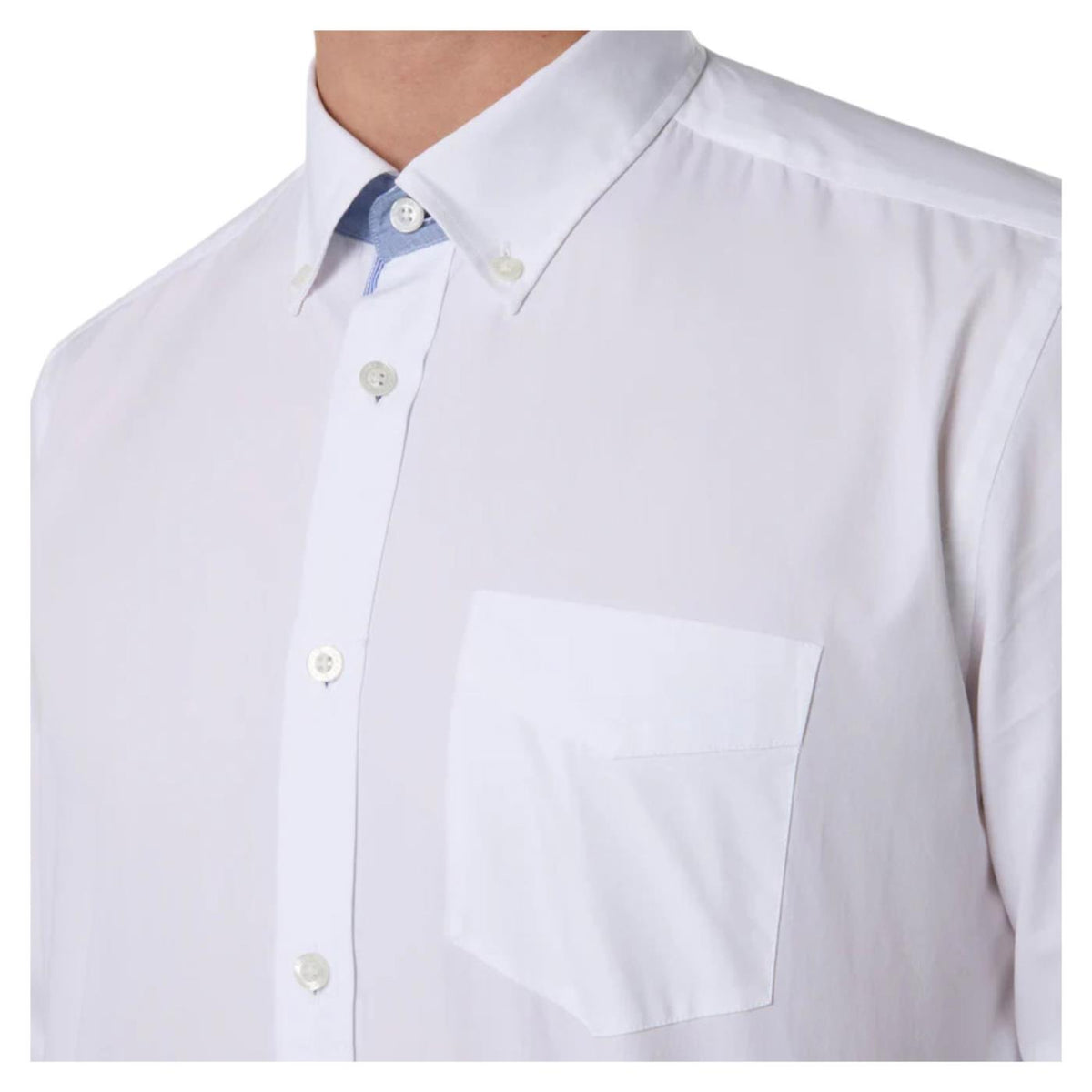 NORTH SAILS CAMICIA MANICHE LUNGHE - Bianco - vista 3