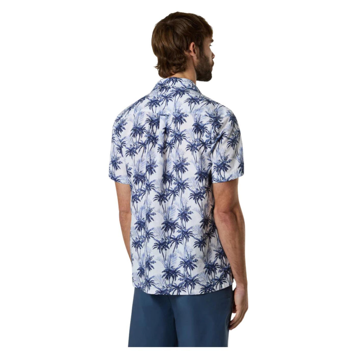 NORTH SAILS CAMICIA FANTASIA HAWAIANA - Bianco - vista 2